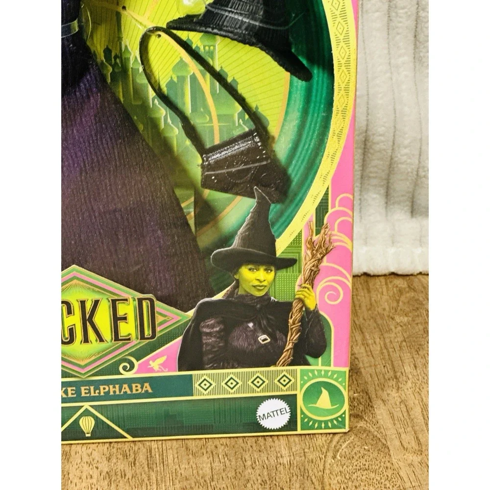 Mattel Wicked Movie Deluxe Elphaba Doll New in‎ Box Collector Edition Toy